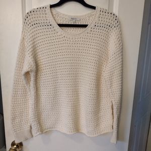 Madewell Open-Stitch Austen Pullover Sweater Size Medium